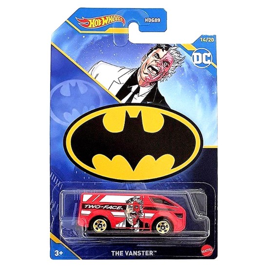 HOT WHEELS BATMAN TWO FACE THE VANSTER 14/20 HLK64