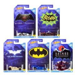 HOT WHEELS BATMAN 2021 SET OF 5 HDG89 HOT WHEELS BATMAN 2021 SET OF 5 HDG89