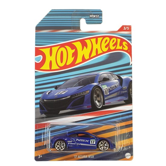 HOT WHEELS RACING CIRCUIT '17 ACURA NSX 3/5 HDG71