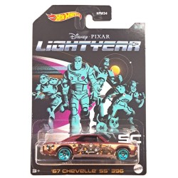 HOT WHEELS LIGHTYEAR '67 CHEVELLE SS 396 3/5 HDG80