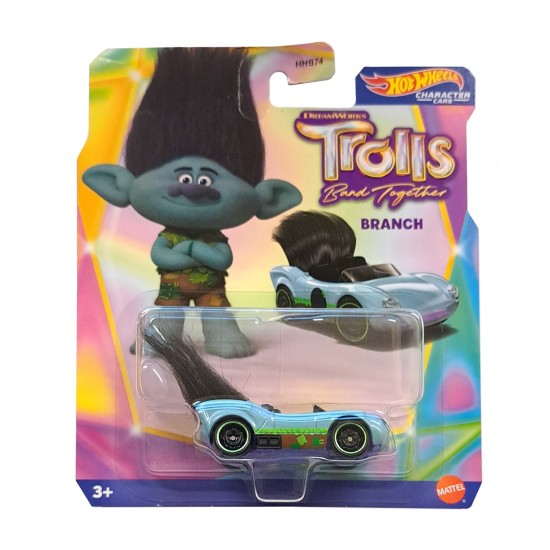 HOT WHEELS CHARACTER CARS TROLLS BAND TOGETHER BRANCH HKV20