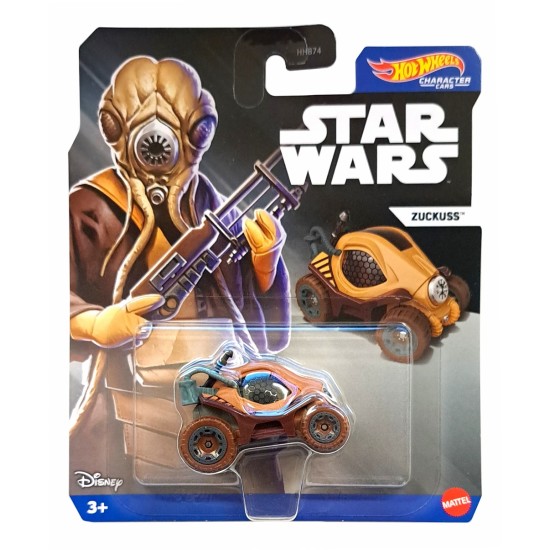 HOT WHEELS CHARACTER CARS STAR WARS ZUCKUSS HKV27