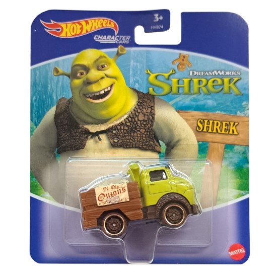 HOT WHEELS CHARACTER CARS SHREK HNY15