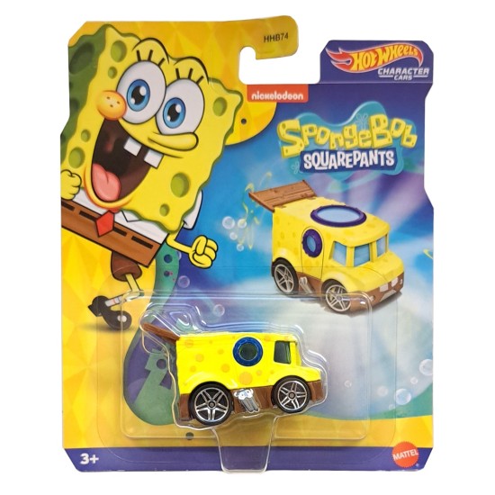 HOT WHEELS CHARACTER CARS SPONGEBOB SQUAREPANTS HXC70