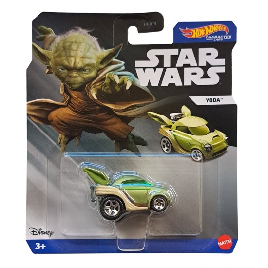 HOT WHEELS CHARACTER CARS STAR WARS YODA HXC81