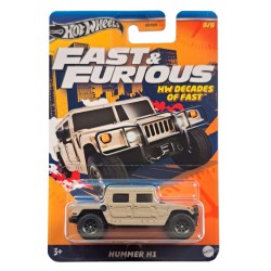 HOT WHEELS FAST & FURIOUS HW DECADES OF FAST HUMMER H1 5/5 HRW45 HOT WHEELS FAST & FURIOUS HW DECADES OF FAST HUMMER H1 5/5 HRW45