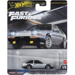 HOT WHEELS FAST & FURIOUS TOYOTA AE86 SPRINTER TRUENO 1/5 HVR61