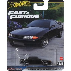 HOT WHEELS FAST & FURIOUS NISSAN SKYLINE GT-R (BNR32) 4/5 - HYP69 HOT WHEELS FAST & FURIOUS NISSAN SKYLINE GT-R (BNR32) 4/5 - HYP69