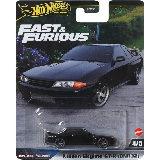 HOT WHEELS FAST & FURIOUS NISSAN SKYLINE GT-R (BNR32) 4/5 - HYP69