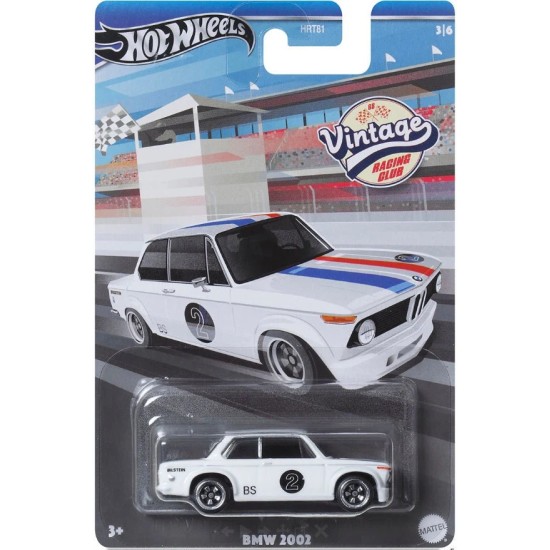 HOT WHEELS VINTAGE RACING CLUB BMW 2002 3/5 HRV02