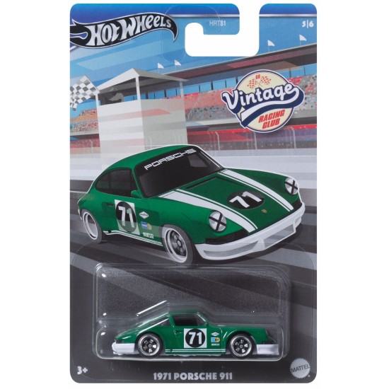 HOT WHEELS VINTAGE RACING CLUB 1971 PORSCHE 911 5/5 HRV04