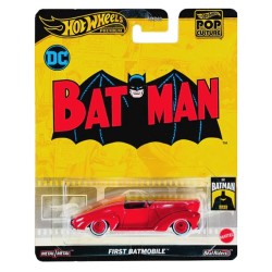 HOT WHEELS POP CULTURE BATMAN FIRST BATMOBILE HVJ40