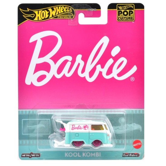 HOT WHEELS POP CULTURE 2023 BARBIE KOOL KOMBI HXD96