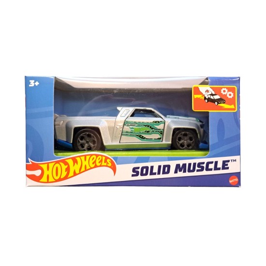 HOT WHEELS PULLBACK CAR - SOLID MUSCLE HMY06