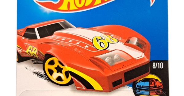 HOT WHEELS HW MILD TO WILD 8/10 '76 GREENWOOD CORVETTE 63/250 DHP88