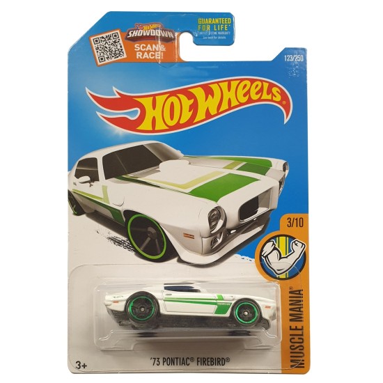 HOT WHEELS MUSCLE MANIA 3/10 '73 PONTIAC FIREBIRD 123/250 DHX32