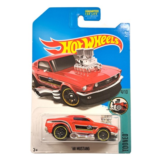 HOT WHEELS TOONED 4/10 '68 MUSTANG 27/365 DTX47