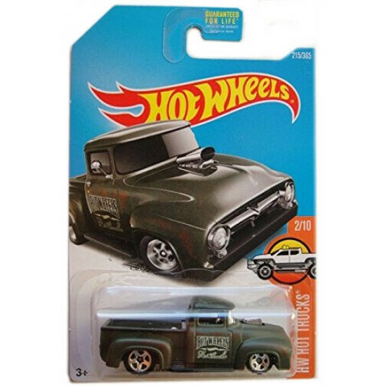 HOT WHEELS HW HOT TRUCKS 2/10 CUSTOM '56 FORD TRUCK 215/365 DVB67