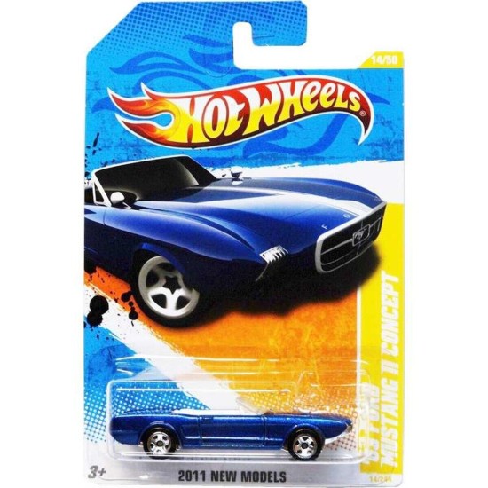 HOT WHEELS 2011 NEW MODELS 14/50 '63 FORD MUSTANG II CONCEPT 14/244 T9969