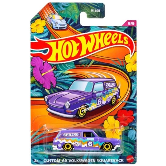 HOT WHEELS SPRING CUSTOM '69 VOLKSWAGEN SQUAREBACK 5/5 HVX24