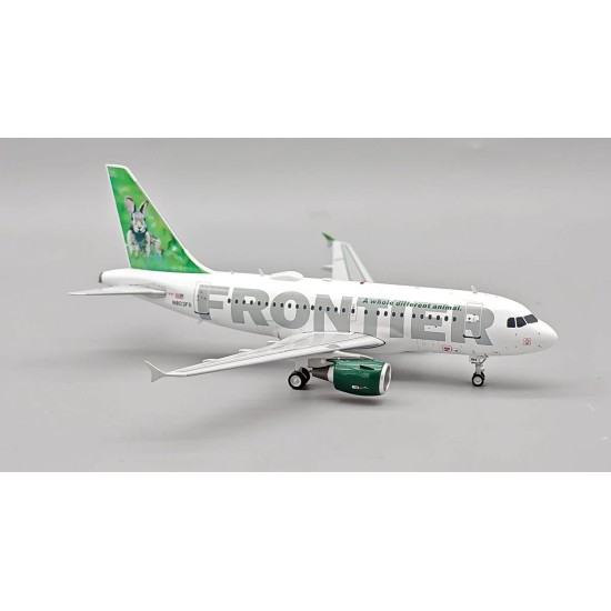 1/200 FRONTIER AIRLINES AIRBUS A318-111 N803FR WITH STAND IF318F91025 1/200 FRONTIER AIRLINES AIRBUS A318-111 N803FR WITH STAND IF318F91025