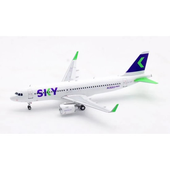 1/200 SKY AIRLINE AIRBUS A320-251N CC-AZC WITH STAND IFEAVAZC