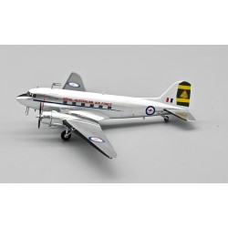 1/200 HISTORICAL AIRCRAFT RESTORATION SOCIETY DOUGLAS C-47B SKYTRAIN (DC-3) VH-EAF WITH STAND ONLY 144 MODELS