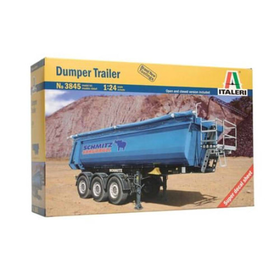 1/24 DUMPER TRAILER (PLASTIC KIT) 3845