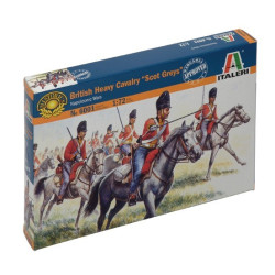 1/72 BRITISH HEAVY CAVALRY SCOT GREYS (PLASTIC KIT) 6001 1/72 BRITISH HEAVY CAVALRY SCOT GREYS (PLASTIC KIT) 6001