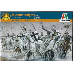 1/72 TEUTONIC KNIGHTS (PLASTIC KIT) 6019
