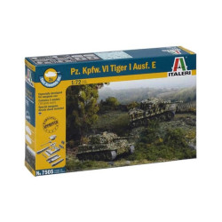 1/72 PZ.KPFW.VI TIGER AUSF.E X2 QUICK KIT 7505 1/72 PZ.KPFW.VI TIGER AUSF.E X2 QUICK KIT 7505