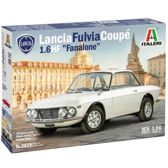 1/24 LANCIA FULVIA COUPE 1.6 HF FANALONE (PLASTIC MODEL KIT) 3619