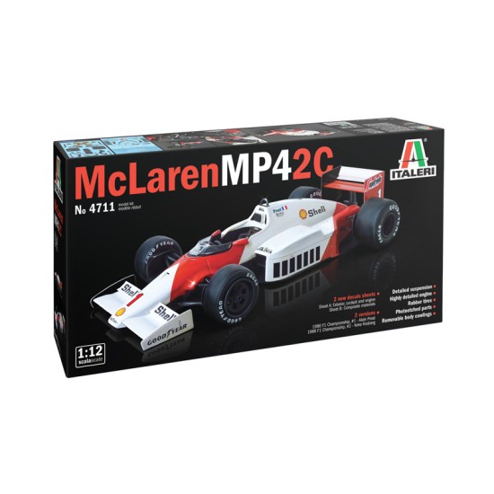 1/24 MCLAREN MP4/2C PROST-ROSBERG (PLASTIC KIT) 4711