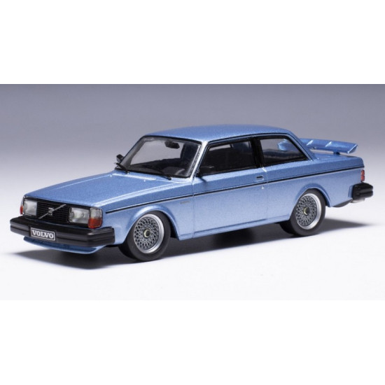 1/43 VOLVO 240 TURBO CUSTOM METALLIC LIGHT BLUE 1980 CLC550