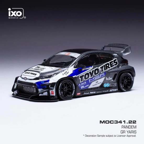 1/43 TOYOTA PANDEM GR YARIS MOC341