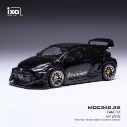 1/43 TOYOTA PANDEM GR YARIS BLACK MOC340 1/43 TOYOTA PANDEM GR YARIS BLACK MOC340