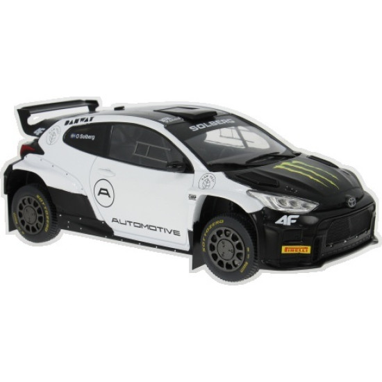 IX18RMC281 - 1/18 TOYOTA GR YARIS RALLY2 WRC2 TEST SWEDEN 2026 L.NORRIS