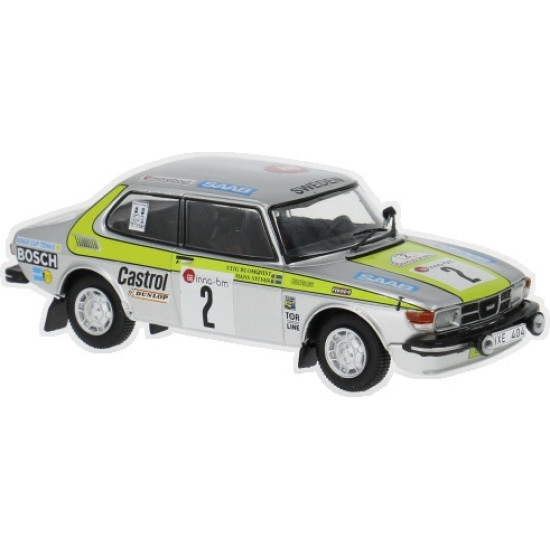 IXRAC472SB-9SP - 1/43 SAAB 99 EMS BOUCLES DE SPA 1976 NO.2 S.BLOMQVIST/H.SYLVAN