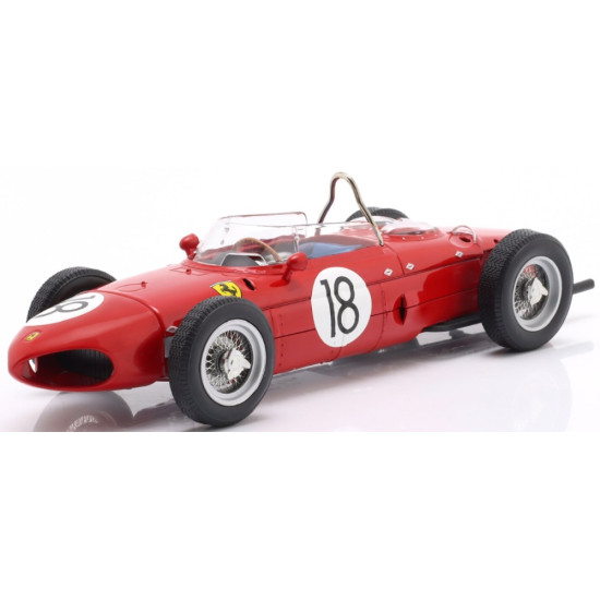 IXW1807904 - 1/18 FERRARI 156 SHARKNOSE NO.18 RICHIE GINTHER FRENCH GP F1 1961