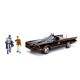 1/18 1966 CLASSIC BATMOBILE WITH BATMAN AND ROBIN FIGURES 98625