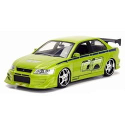1/32 MITSUBISHI LANCER EVO VII GREEN FAST & FURIOUS 99789