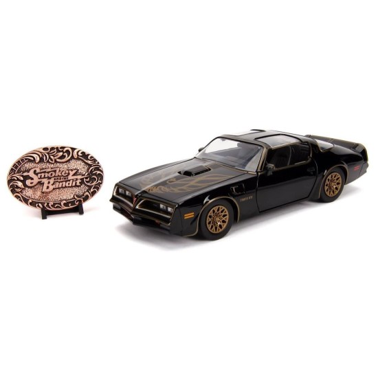 1/24 PONTIAC TRANS AM FIREBIRD SMOKEY AND THE BANDIT WITH BELT BUCKLE 30998