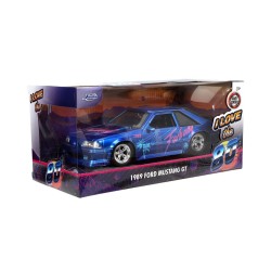 1/24 1989 FORD MUSTANG GT FOX BODY I LOVE THE 80S BLUE
