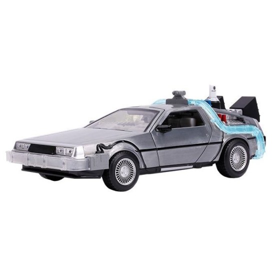 1/24 BACK TO THE FUTURE PART II DELOREAN TIME MACHINE - LIGHTS DO NOT WORK