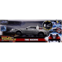 1/24 BACK TO THE FUTURE PART II DELOREAN TIME MACHINE - LIGHTS DO NOT WORK