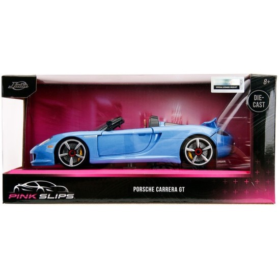 1/24 PINK SLIPS 2005 PORSCHE CARRERA GT - GLOSSY BLUE 35066