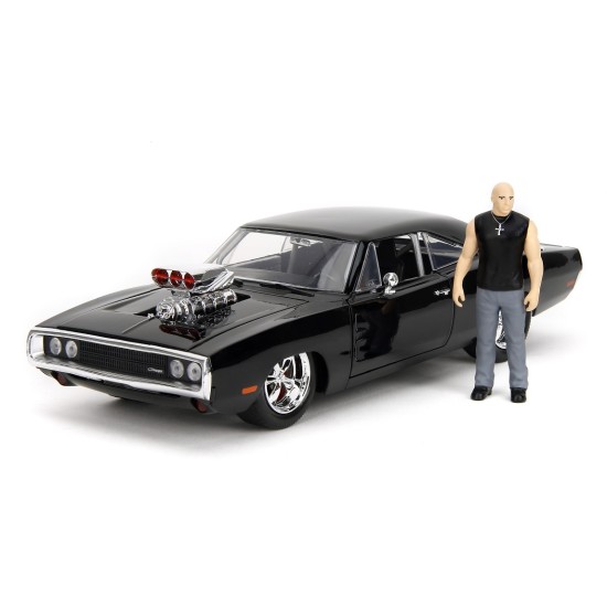 1/24 FAST AND FURIOUS DOM'S DODGE CHARGER R/T WITH DOM FIGURE 35907