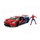 1/24 2017 FORD GT MARVEL SPIDERMAN WITH FIGURE 99725