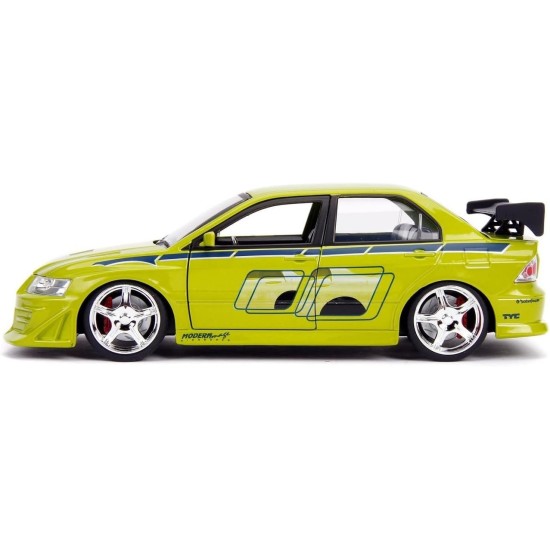 1/24 MITSUBISHI LANCER EVO VII FAST AND FURIOUS GREEN