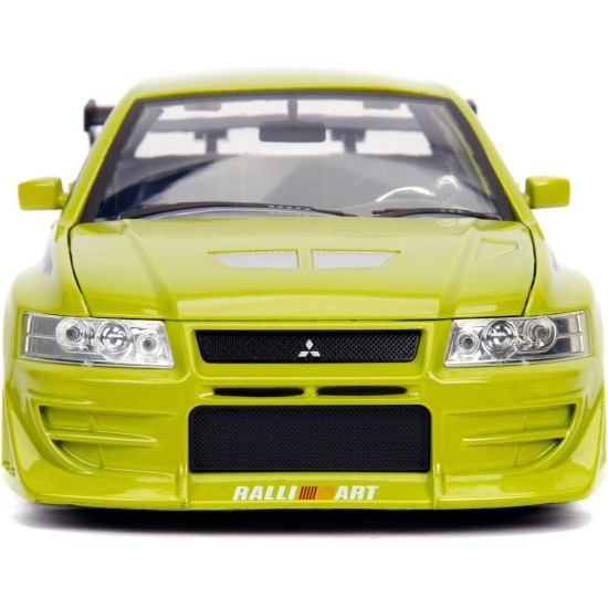 1/24 MITSUBISHI LANCER EVO VII FAST AND FURIOUS GREEN